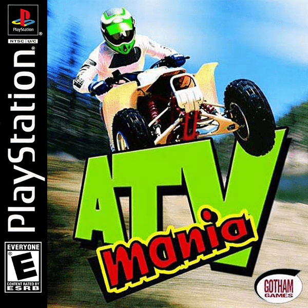 ATV Mania box art for Playstation